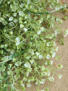 1pc Artificial Hanging Vine Flower Rama Decoration Rama - Green - View 4