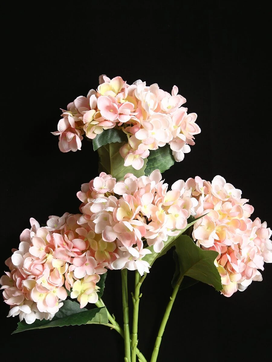 1支人造繡球 - 粉色 - 查看 1