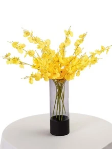 1入組人造蘭花 - 黃色 - 查看 6