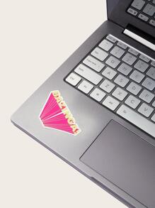 THE BIG BANG THEORY X SHEIN 2 tấm Hình Đồ Họa Laptop Sticker - Nhiều màu - Xem 7