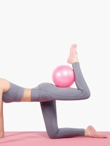 1入組素色瑜伽球 - 粉色 - 查看 3