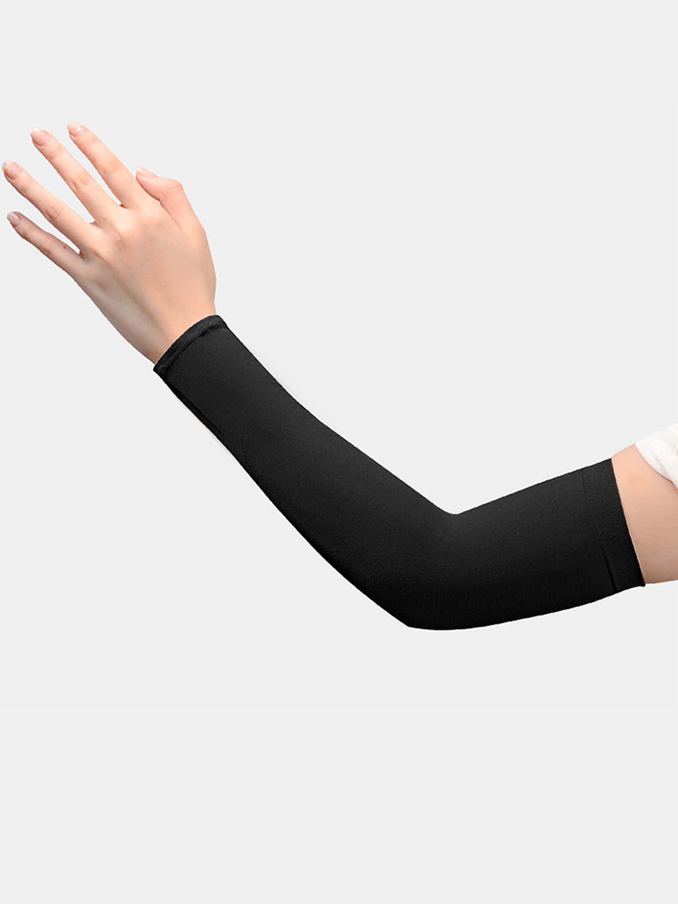 2入組字母圖形防曬手臂套，防曬防UV