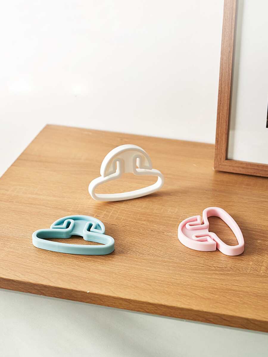 2pcs Plastic Random Color Carrier Holder Handle - Multicolor - View 1