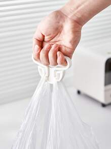 2pcs Plastic Random Color Carrier Holder Handle - Multicolor - View 3