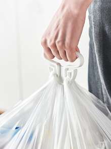 2pcs Plastic Random Color Carrier Holder Handle - Multicolor - View 5