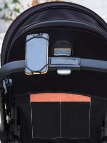 1入組折疊式嬰兒車手機支架 - 黑色 - 查看 8