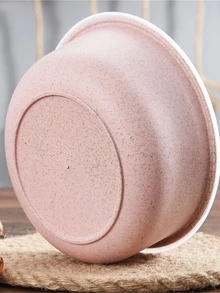 3 piezas Bol portátil de plástico - Rosa - Ver 3