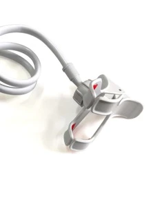 Portable Multi-Functional Slouchy Clip Phone Holder - White - View 3