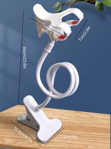 Portable Multi-Functional Slouchy Clip Phone Holder - White - View 5