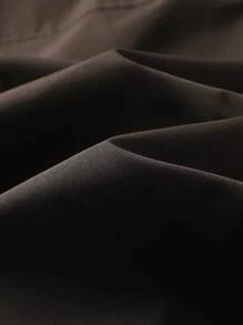 Manfinity Hombres Cazadora con cremallera unicolor