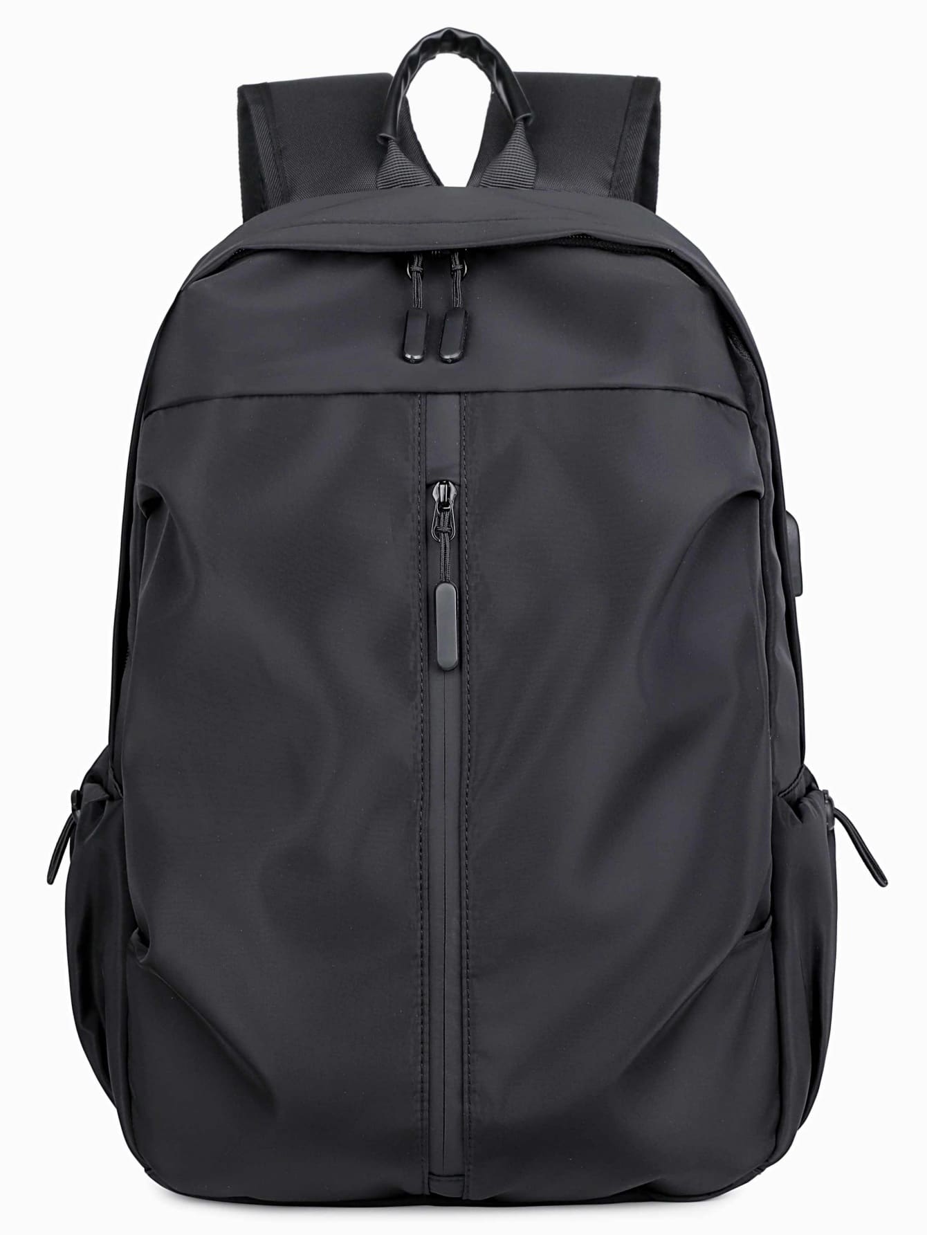 Balo du lịch mới dung tích lớn chống trộm thời trang có thể điều chỉnh với USB Túi đi học Túi đựng máy tính xách tay Ba lô đeo vai Túi du lịch Túi thể thao Túi đi học Đồ dùng học tập cho trường học Kinh doanh ngoài trời Đi bộ đường dài Du lịch Cắm trại Thể thao Nylon Ba lô du lịch tối giản Quà tặng nam Quà tặng ngoài trời cho bố Quà tặng cho cha Quà tặng cho nam Quà tặng ngày lễ tình nhân - màu đen - Xem 1