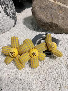 1 pieza Alzapaños de cortina con diseño de flor - Multicolor - Ver 3