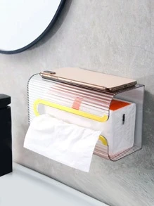 1 件多功能纸盒，配有奢华风格浴室装饰秋季装饰 - 無色 - 查看 2