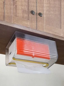 1 件多功能纸盒，配有奢华风格浴室装饰秋季装饰 - 無色 - 查看 5