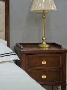 1pc Aluminum Alloy Drawer Handle - Gold - View 2