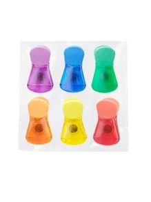 6pcs/set Plastic Sealing Clip, Modern Food Sealing Clip For Home - Multicolor - View 4