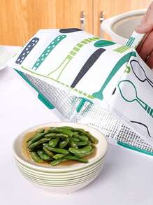 1 dao kéo in nắp đậy thức ăn có thể gập lại - Nhiều màu - Xem 5