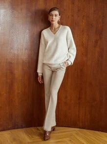 MOTF PREMIUM RELAXED FIT JUMPER - Beige - View 6