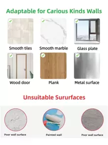 1 ชิ้น ติดผนัง มีดโกน ชั้นเก็บของ - สีขาว - ดู 3