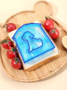1 cái Máy cắt bánh sandwich cho chó DIY - Màu xanh lam - Xem 1