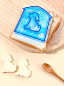 1 cái Máy cắt bánh sandwich cho chó DIY - Màu xanh lam - Xem 2