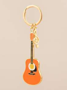 Llavero con diseño de instrumento musical - Multicolor - Ver 1