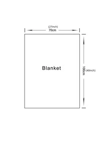 1pc Tassel Detail Throw Blanket - Green - View 2