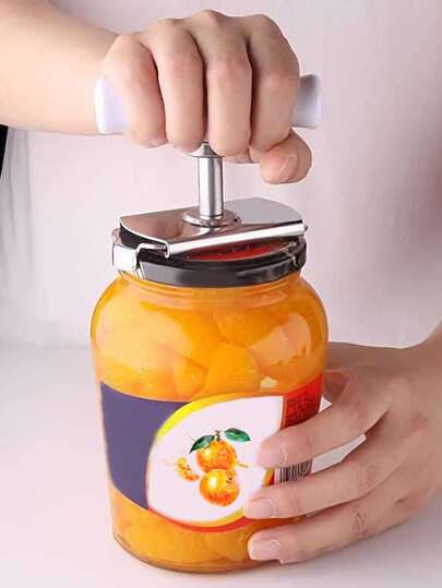 فتاحة علب و كابر الموفرة للعمالة فولاذ غير قابل للصدأ  و فتاحة غطاء زجاجة و كابر  قطعة واحدة