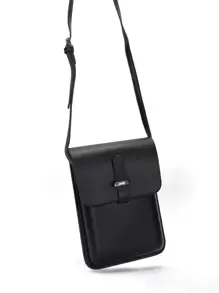 Mini Korean Style Flip Cover Casual Crossbody Bag, Niche Brand PU Leather Small Square Bag, Y Casual Versatile Shoulder Bag, Vertical Messenger Bag Valentines Gifts Valentine Gifts For Men Valentine Day Holiday School Summer Summer Bag Springbreak Vacation Bags Black Bag Gift Bag Bag Pack Cross Body Bag Vintage Bags School Supplies Purse Sling Bag Office Bag Sling Bag Mini Bag Purse Essentials Business Small Bag For Men Body Bag For Men Mobile Phone Bag Side Bag Pouch Valentine'S Day