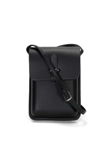 Mini Korean Style Flip Cover Casual Crossbody Bag, Niche Brand PU Leather Small Square Bag, Y Casual Versatile Shoulder Bag, Vertical Messenger Bag Valentines Gifts Valentine Gifts For Men Valentine Day Holiday School Summer Summer Bag Springbreak Vacation Bags Black Bag Gift Bag Bag Pack Cross Body Bag Vintage Bags School Supplies Purse Sling Bag Office Bag Sling Bag Mini Bag Purse Essentials Business Small Bag For Men Body Bag For Men Mobile Phone Bag Side Bag Pouch Valentine'S Day