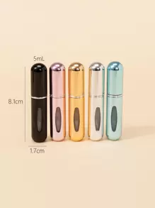 5pcs 5ML Empty Perfume Bottle,Refillable Perfume Atomizer Bottle, Mini Spray Bottles, Small Pocket Perfume Bottle, Scent Pump Case, Portable Empty Perfume Container For Travel, Living Room Home Bedroom Bathroom House Decor, Travel Stuff, Wedding, Party, Birthday, Gifts For Men Mom Dad Friends, New Years, Accessories, Funny Gift - Multicolor - View 4
