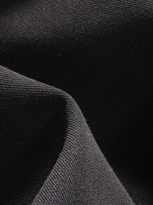 DAZY High Waist Split Hem Suit Trousers - Black - View 3