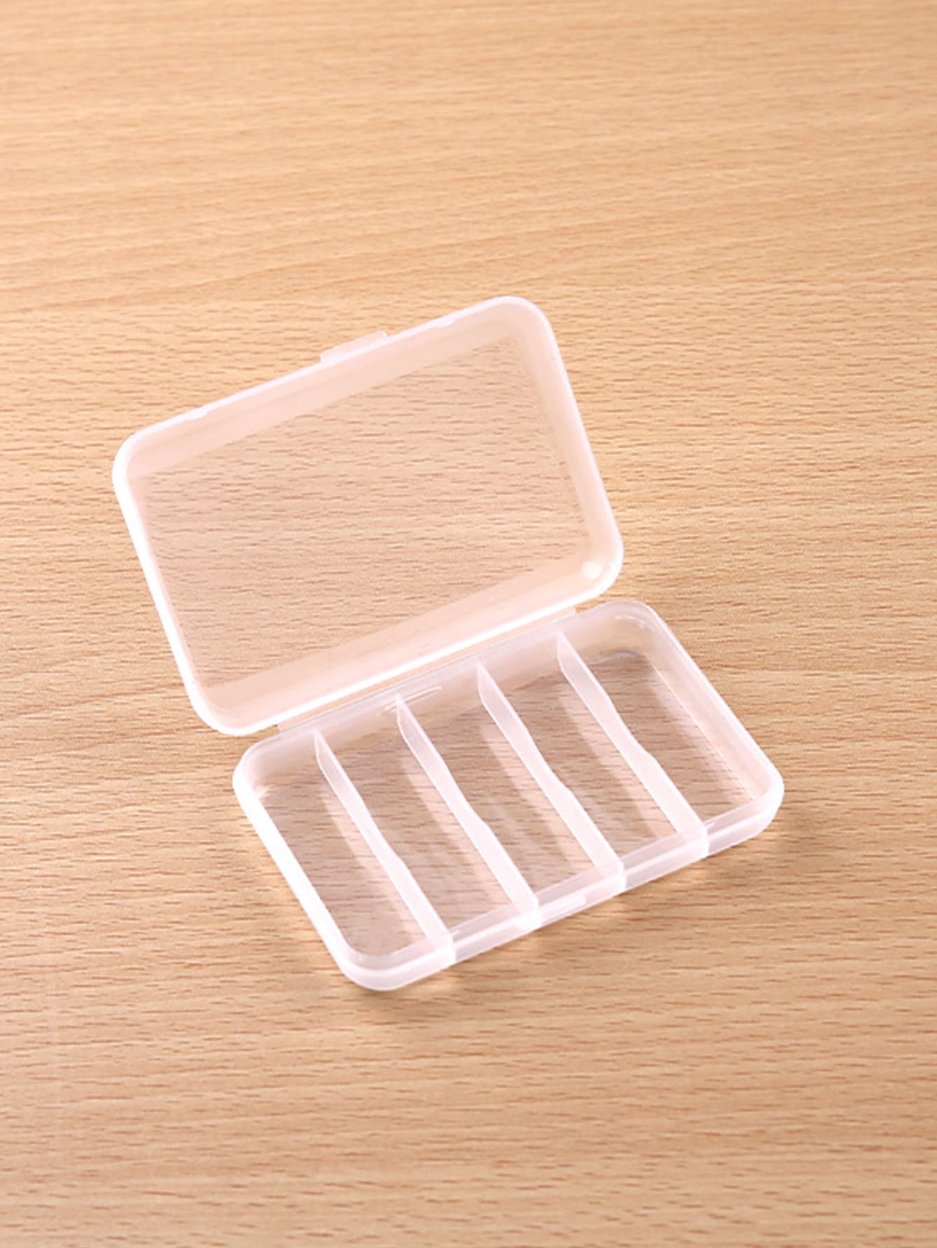 1pc Clear Jewelry Storage Box - Clear - View 1