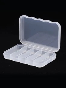 1pc Clear Jewelry Storage Box - Clear - View 3