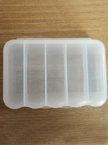 1pc Clear Jewelry Storage Box - Clear - View 5