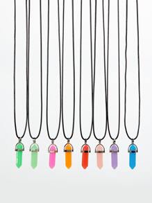 8 dây chuyền quyến rũ hình học phát sáng - Nhiều màu - Xem 5