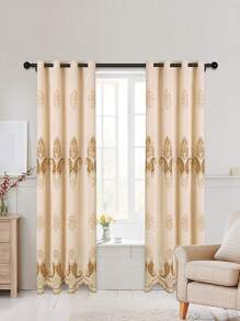 Rèm thêu cuộn đơn - Nhiều màu - Xem 1