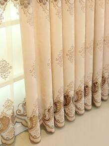 Rèm thêu cuộn đơn - Nhiều màu - Xem 2