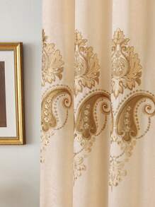 Rèm thêu cuộn đơn - Nhiều màu - Xem 5