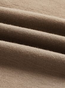 ROMWE Fairycore Heart Print Raglan Sleeve Tee - Multicolor - View 4