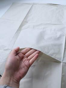 1入組彩虹刺繡極簡防水圍裙 - 黑色 - 查看 4