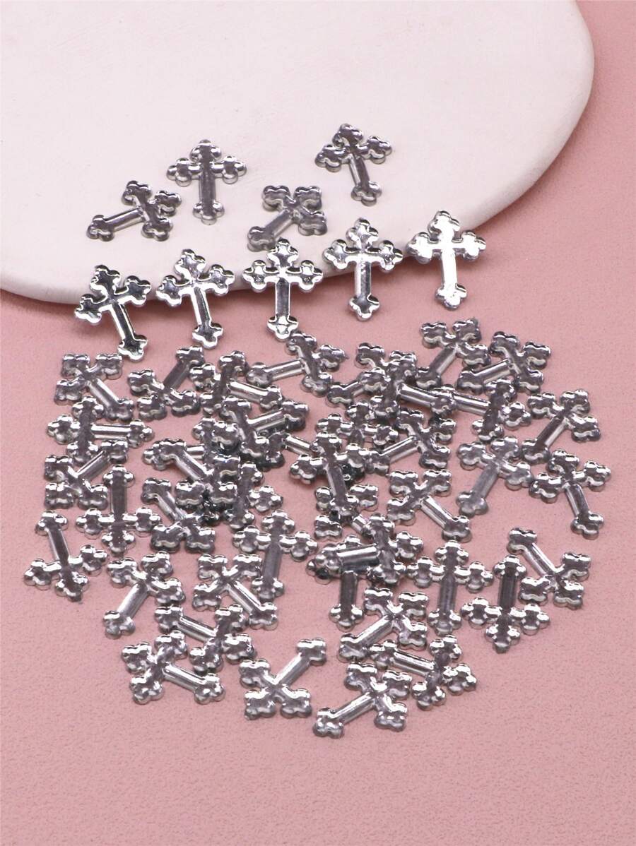 50入組DIY髮飾 - 無色 - 查看 1