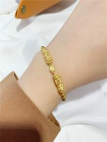 Pulsera con diseño de animal - Amarillo Oro - Ver 2