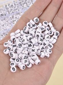 1box Letter Detail Bead - Black and White - View 5