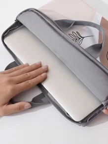 1入組幾何和葉子圖案電腦包 - 彩色 - 查看 2