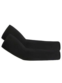 Sun Protective Anti UV 2pcs Sports Sun Protection Arm Sleeve,Suitable For Cycling And Riding Motorcycle - Black - View 1