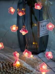 1Pc 10/20/30 Đèn Led 1/2/3M Dây Hình Hoa - Màu vàng - Xem 3