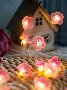 1Pc 10/20/30 Đèn Led 1/2/3M Dây Hình Hoa - Màu vàng - Xem 7