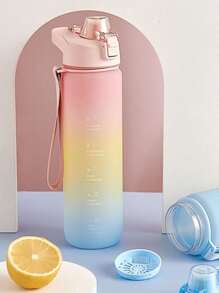 1 Bình Nước 1000ML, Bình Nước Thể Thao Động Lực, Bình Tập Uống Chống Rò Rỉ, Du Lịch Ngoài Trời Tập Gym Thể Hình Bình Có Ống Hút - Nhiều màu - Xem 5