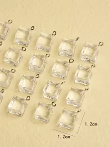 20入組立方體DIY吊墜